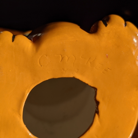 Handmade Ceramic Garfield 1980s EUC FREE SHIPPING - Picture 7 of 7